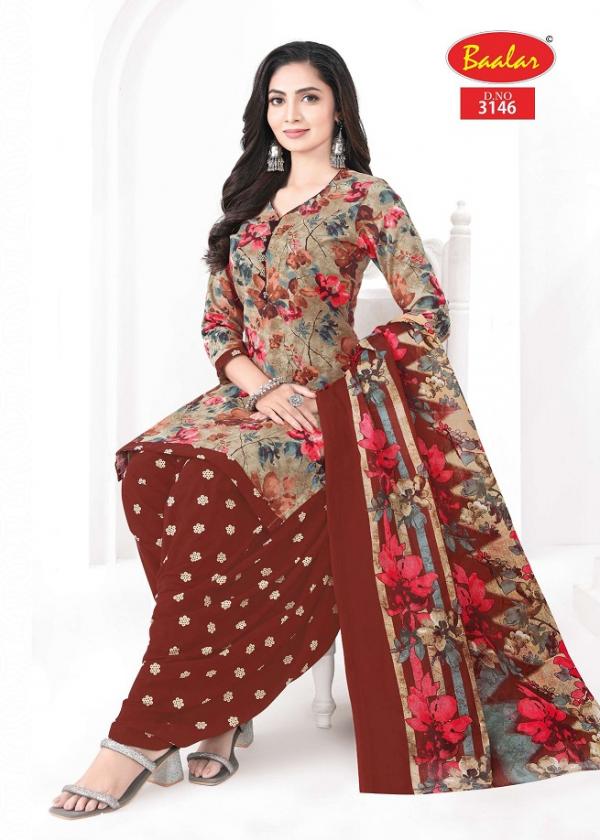 Baalar Zaara Patiyala Vol-31 – Dress Material